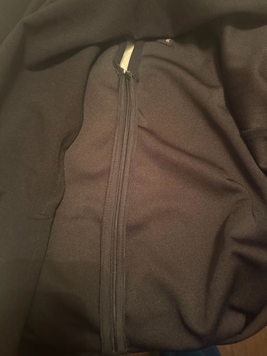 Tuckernuck Pomander Place Faye Blouse Ruffle High Neck Tie Back Bow XL Black - Picture 8 of 11